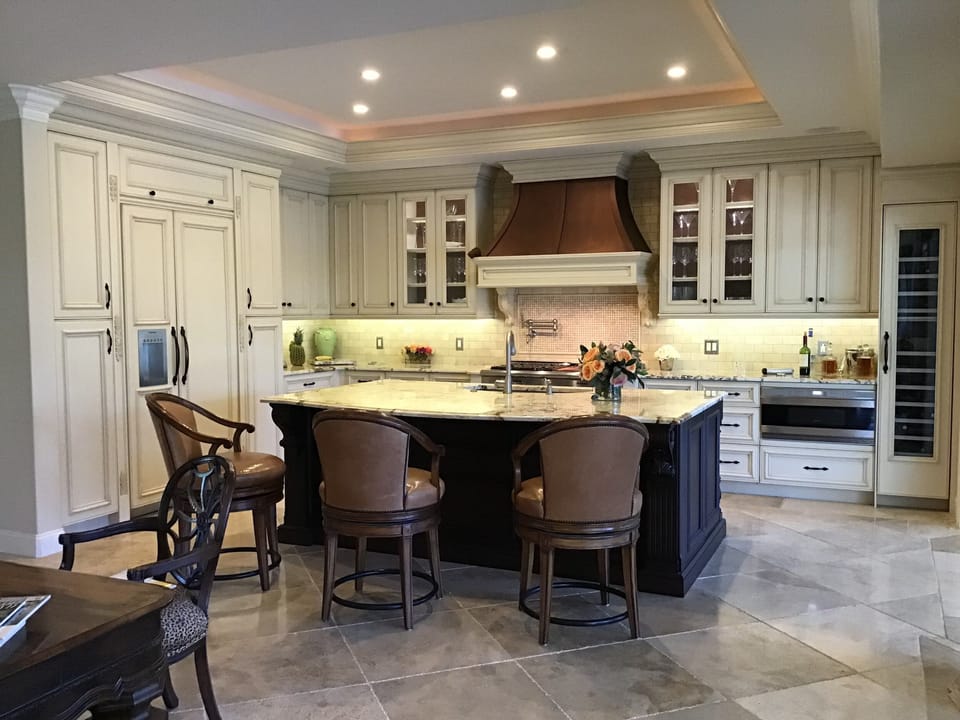 Gorgeous gourmet kitchen with Thermador appliances. 
