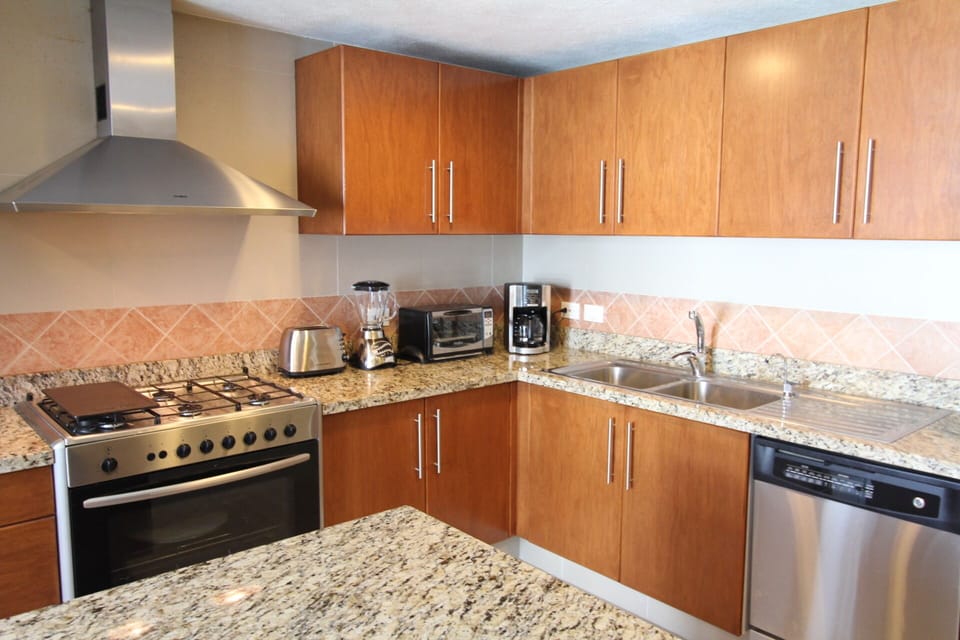 Custom-made wood cabinets