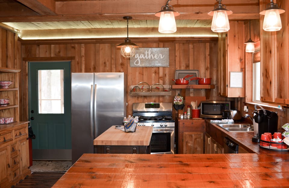 main cabin kitchen 