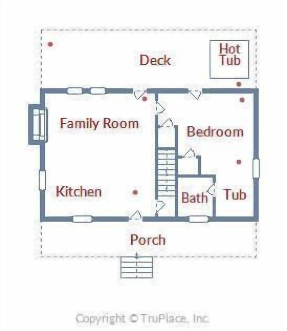 Main Level Floor Plan 