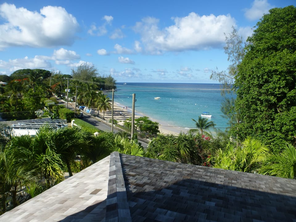 View from the master bedroom window