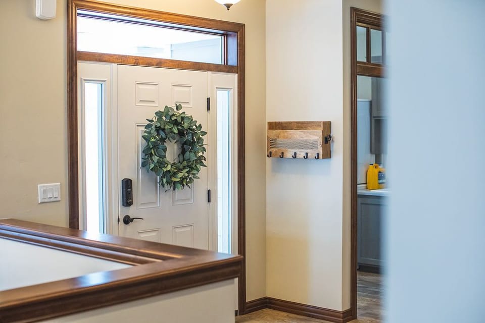 Main entrance from outside.