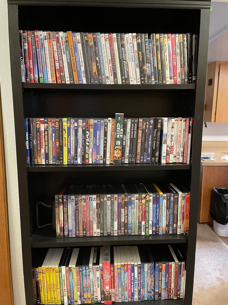 Movies available to watch during your stay. 