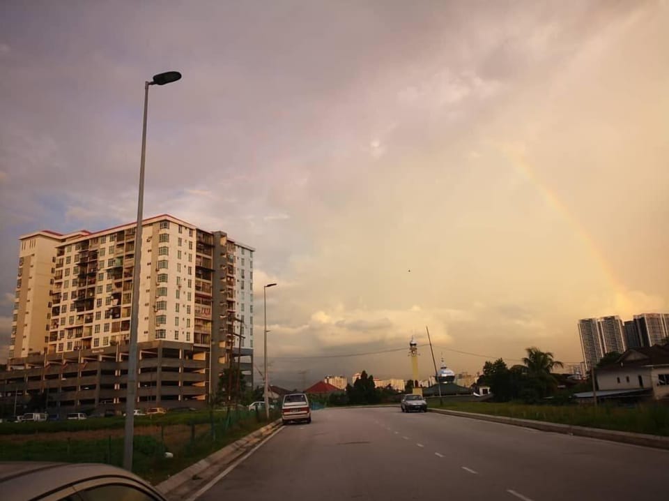 View from entrance Jalan Mahasa