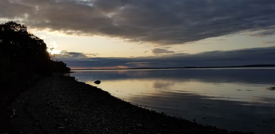Morning calm.
