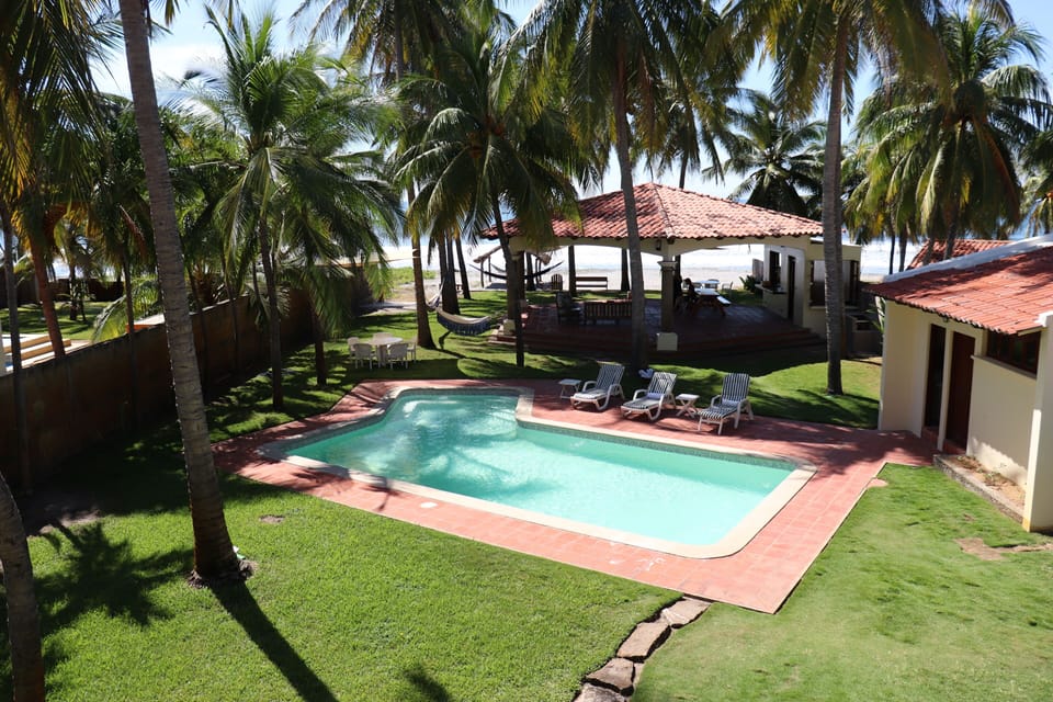 View from the large balcony that all 4 bedrooms have access to.