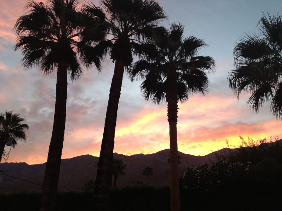 Sunsets are amazing