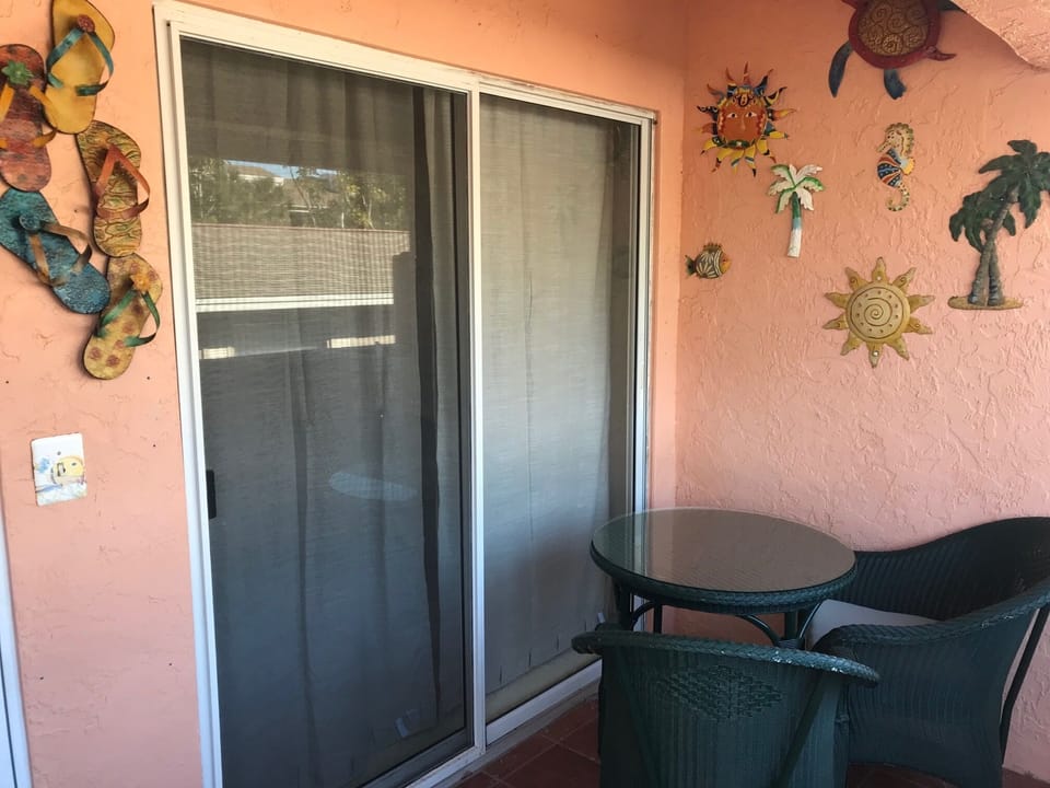 Outside table and chairs new in 2018.