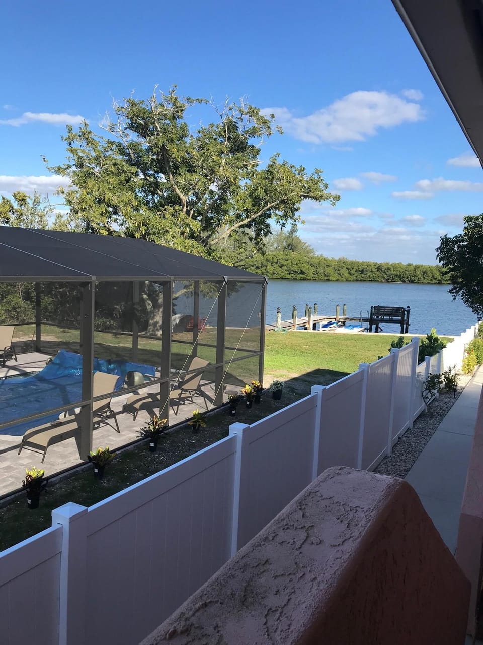 View of Lemon Bay.