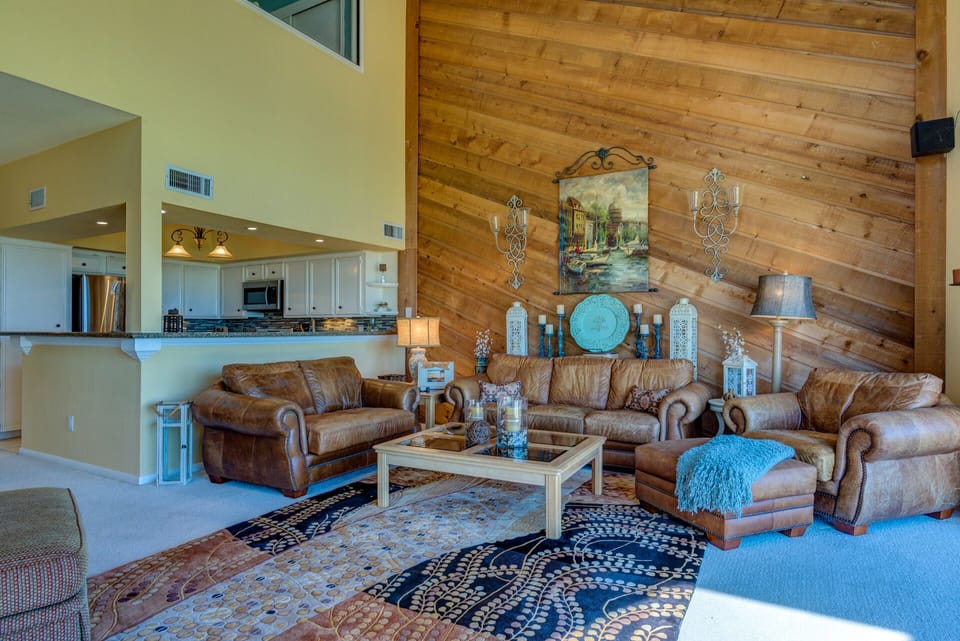 Just imagine relaxing here and enjoying the view of the lake.