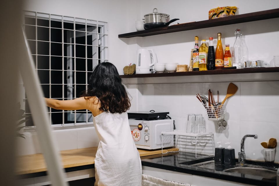  A well equipped kitchen with homelike amenities