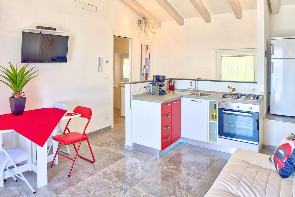 Kitchen, Living Room