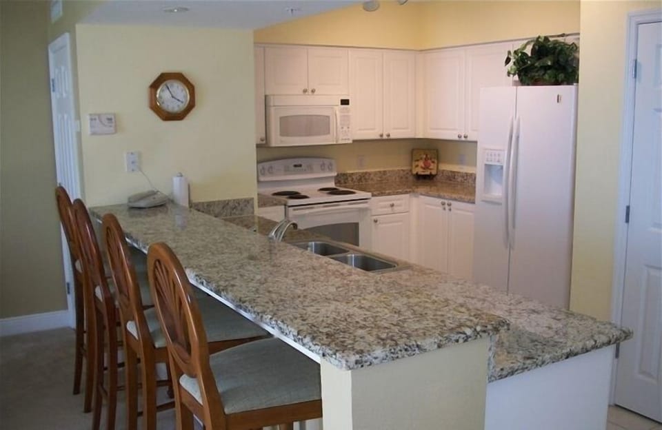 Kitchen and Bar Area