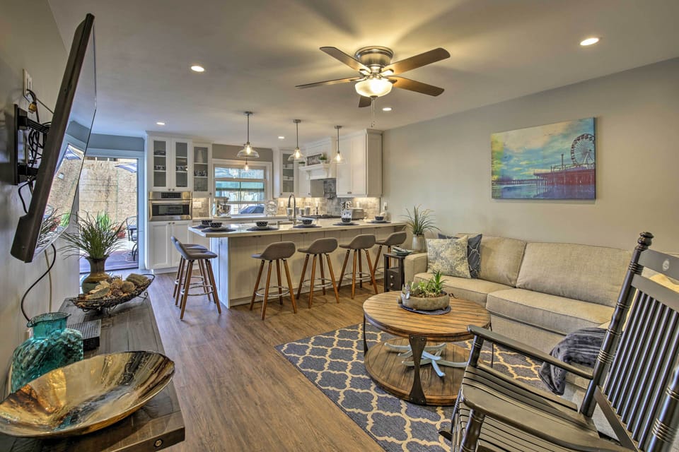 Lower-Level Living Room