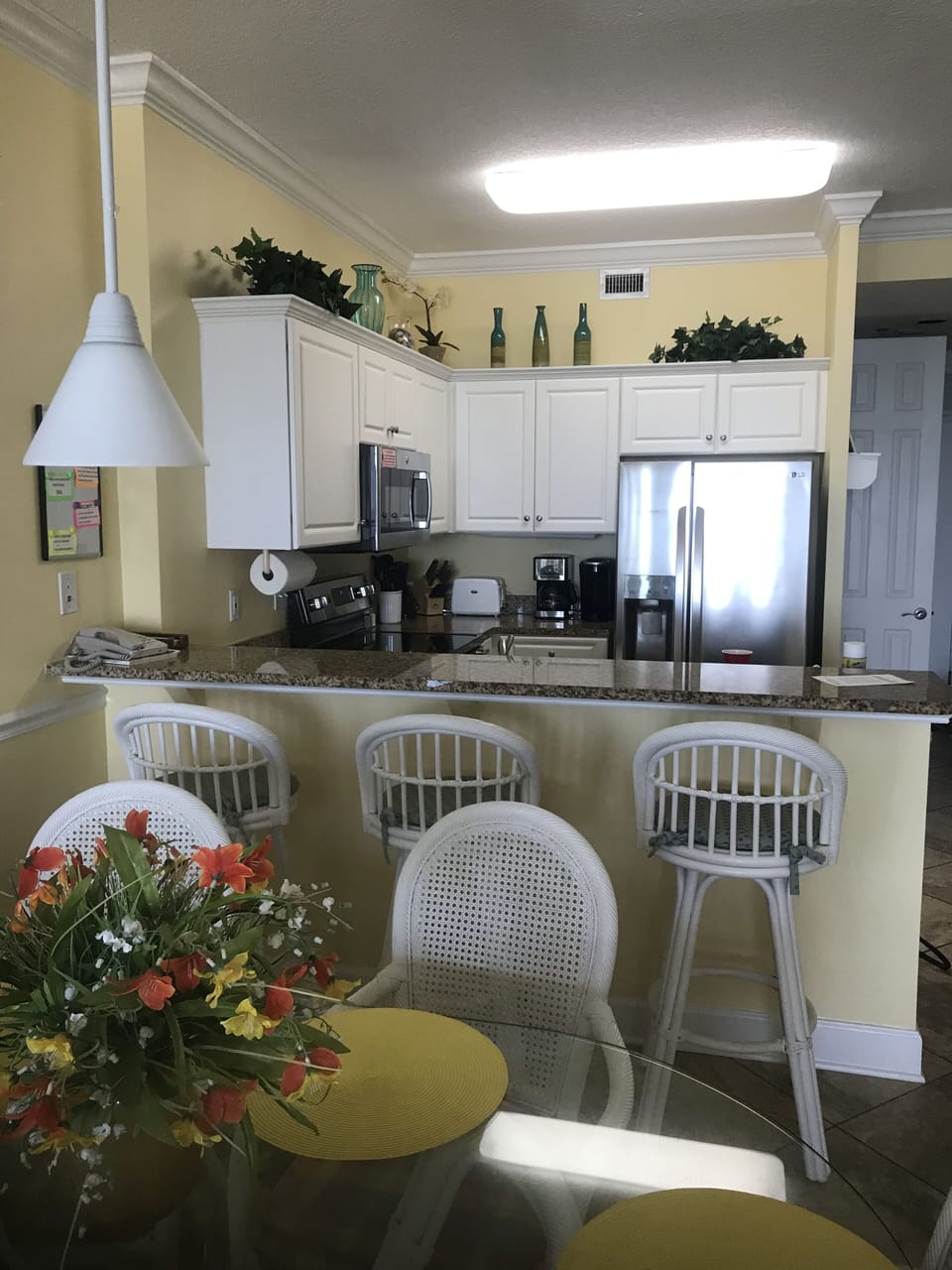 View from Dining Area into Kitchen
