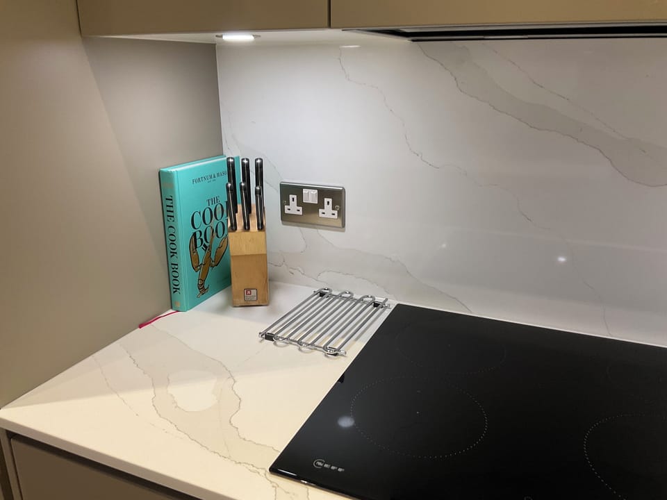 Brand new German designer Neff kitchen .