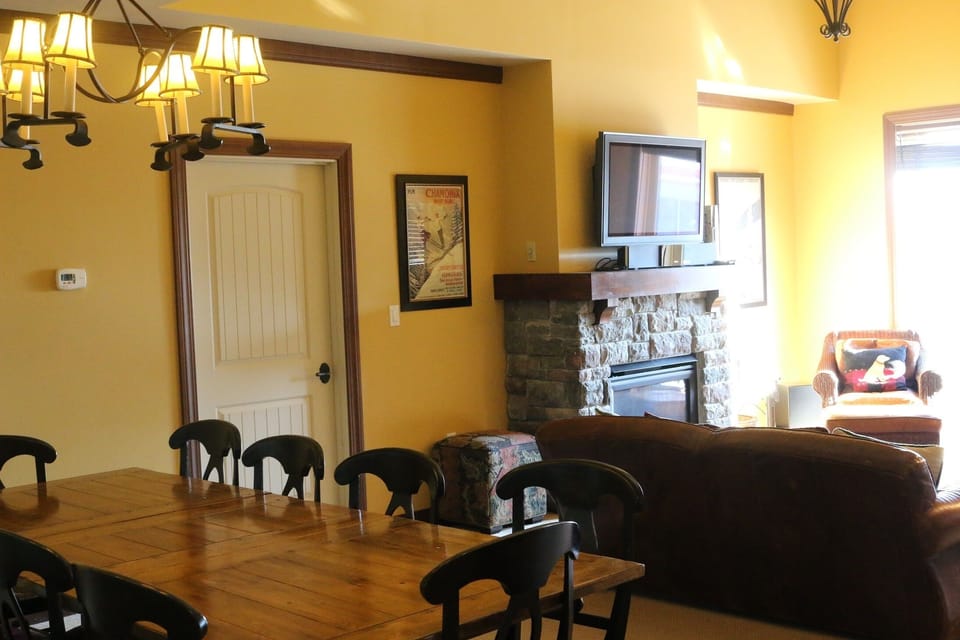 Dining table seats 10