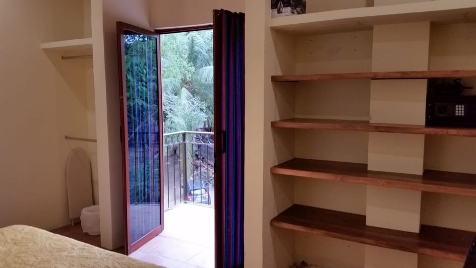 Bedroom and balcony