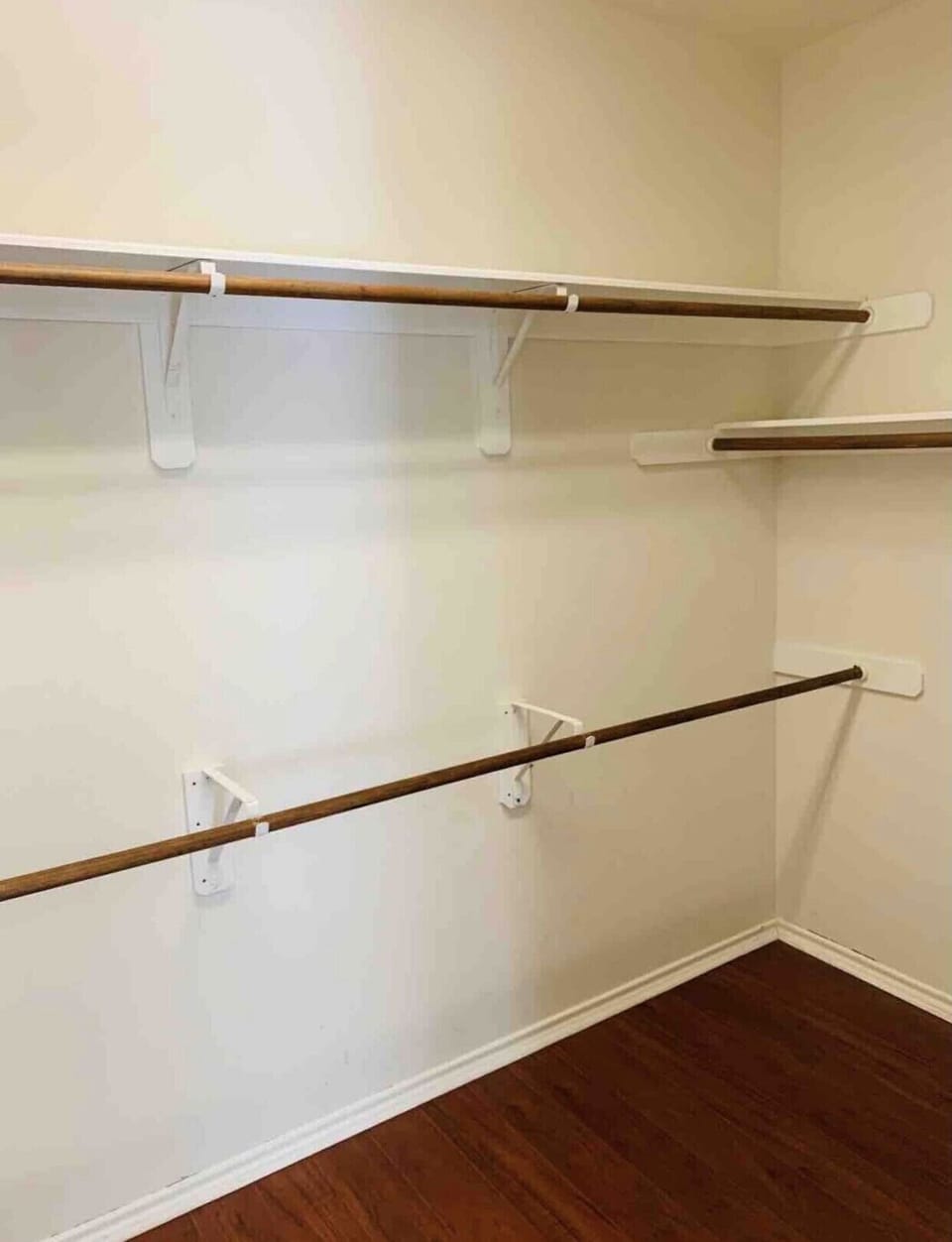 Downstairs Master Bedroom Closet