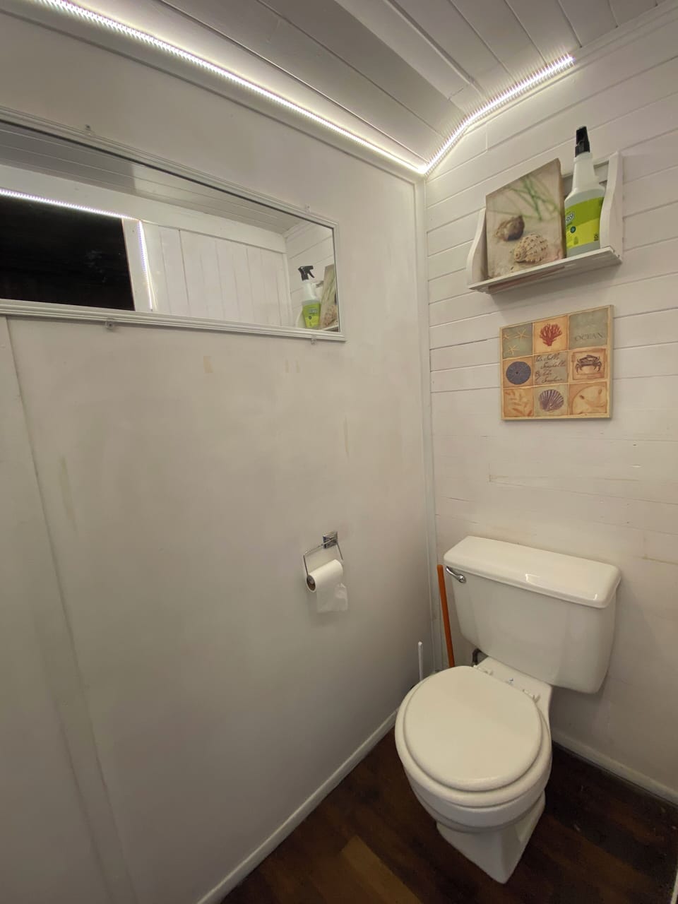 Half bath upstairs