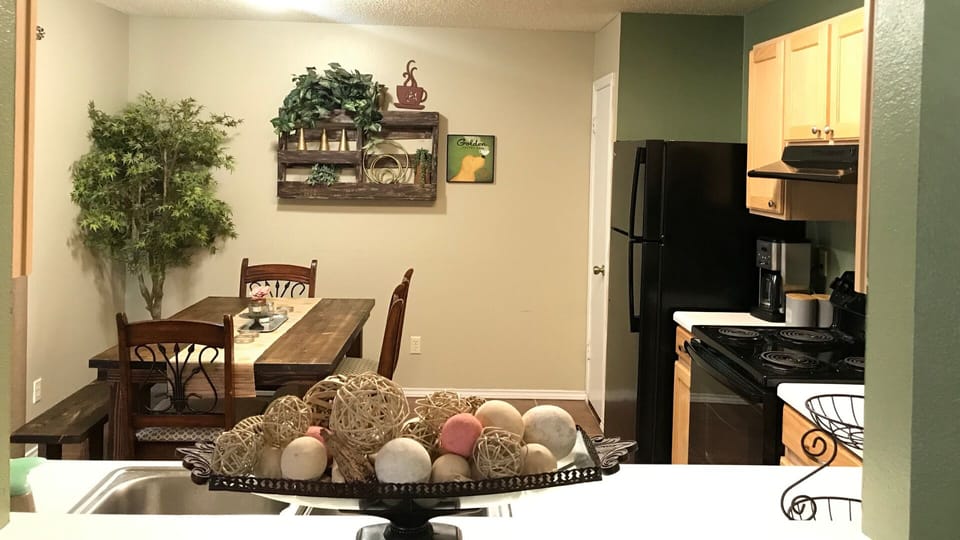 View into Kitchen