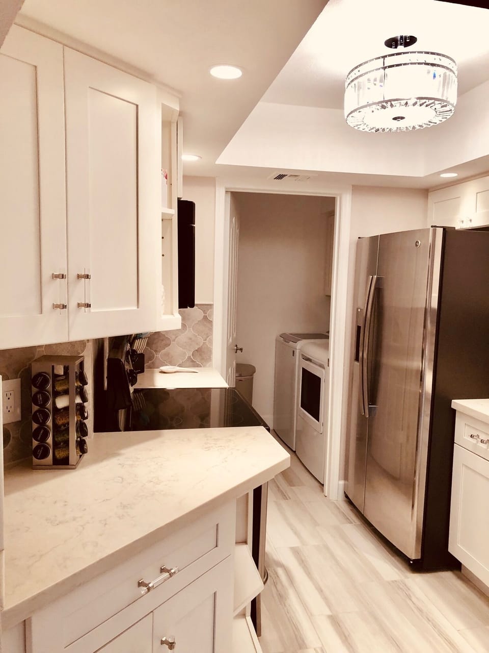 Very bright and large kitchen
