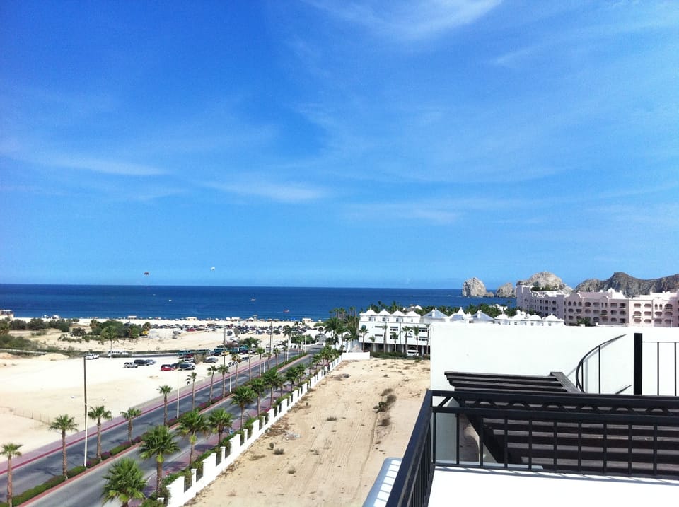 Views of the famous Arches from the private rooftop deck!