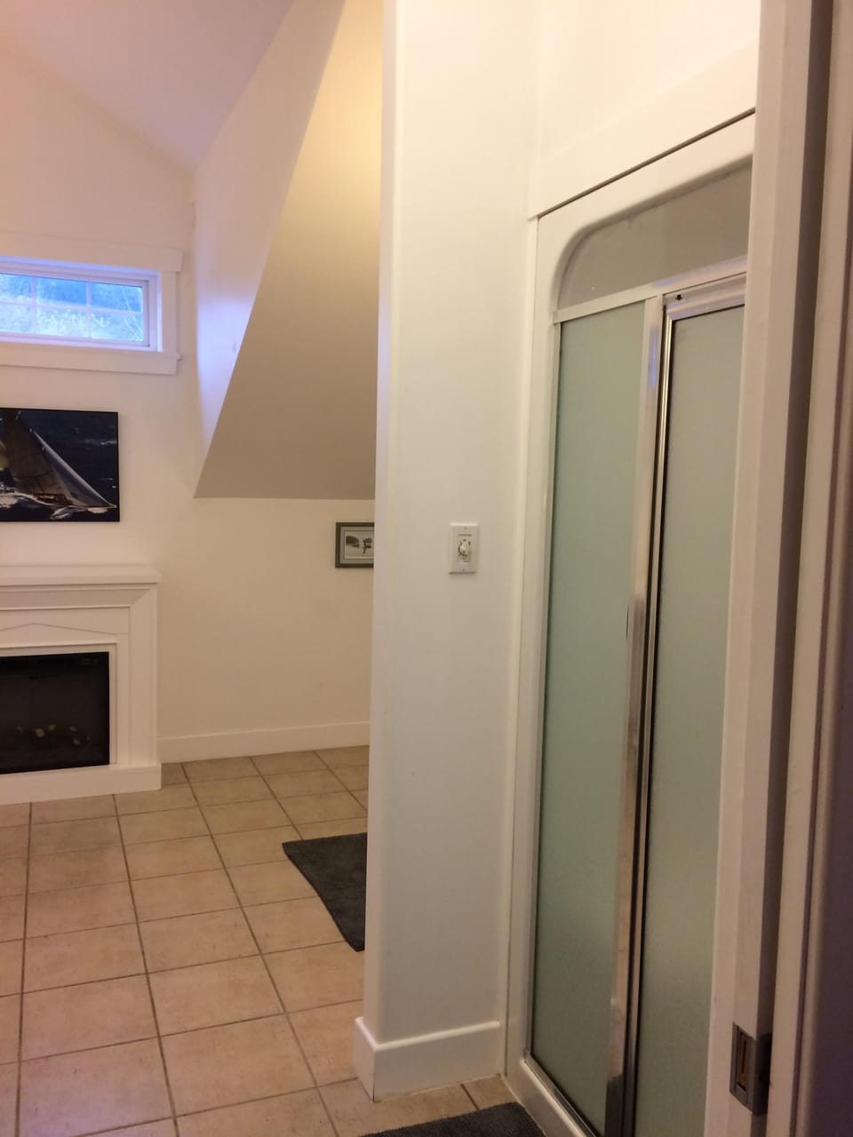 Master bath with steam shower 