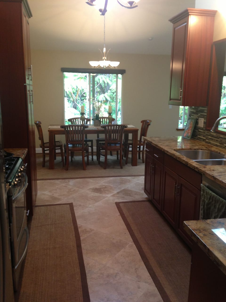 Looking from Kitchen to Dining Room
