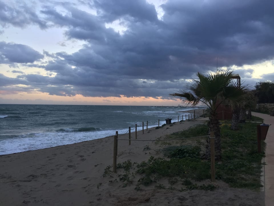 Beach Bar and Cabopino beach at walking distance