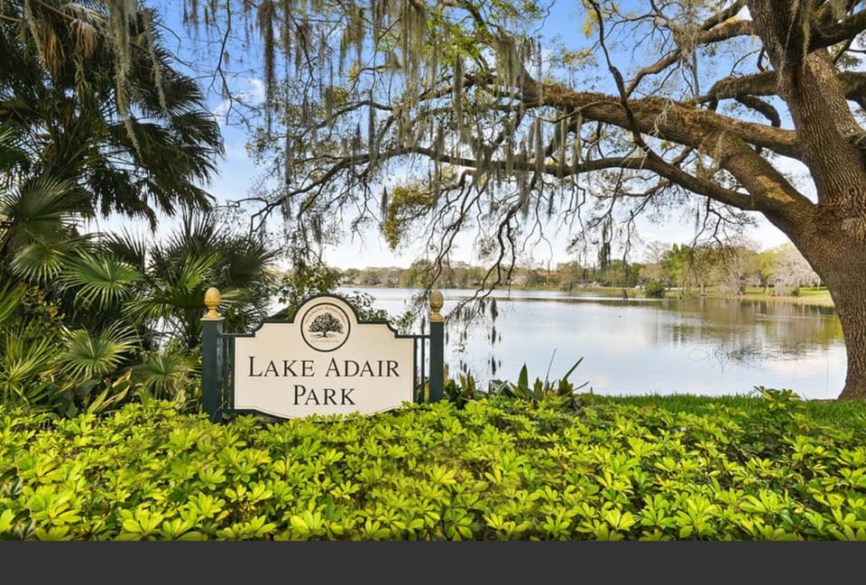 Enjoy walks around beautiful parks and lakes in a picture perfect neighborhood.