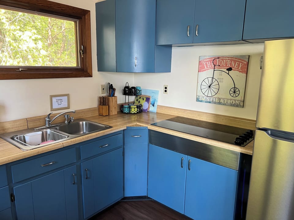 Glass top stove