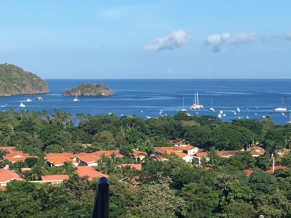 View from pool.