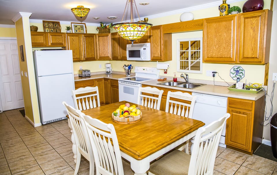 Well stocked kitchen