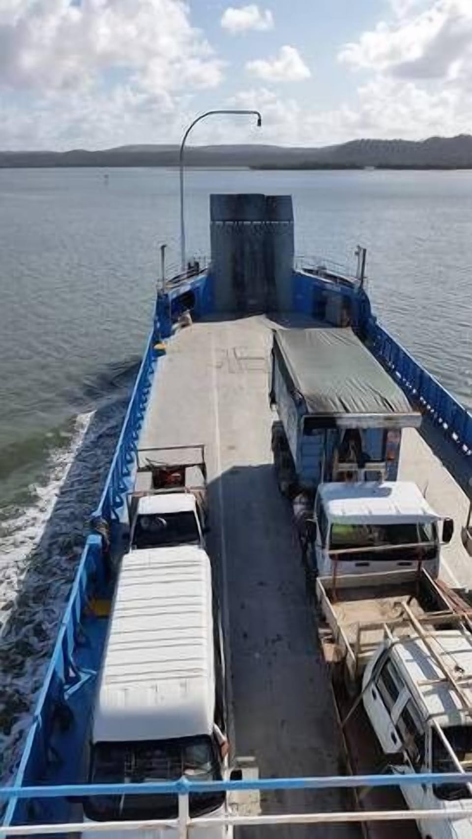 Car ferry is an experience in itself