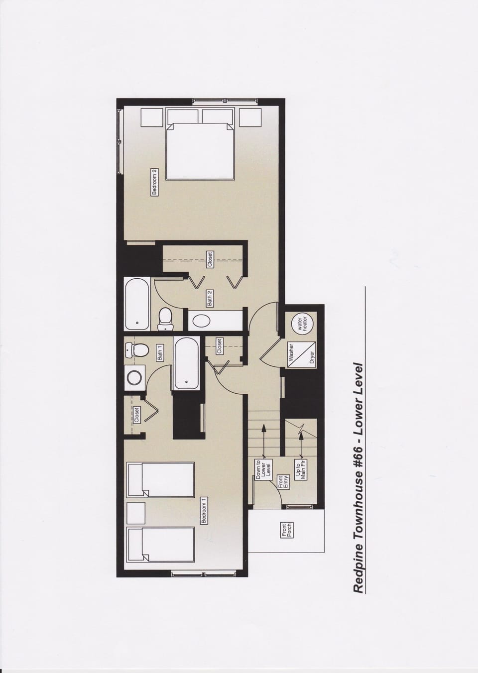 Lower Level Floor Plan