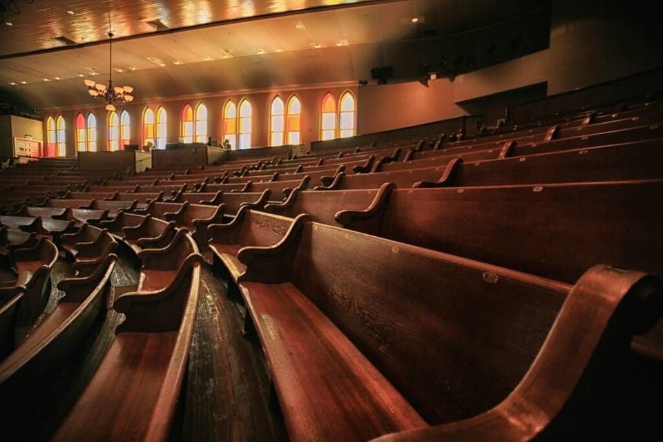 The famous Ryman Auditorium