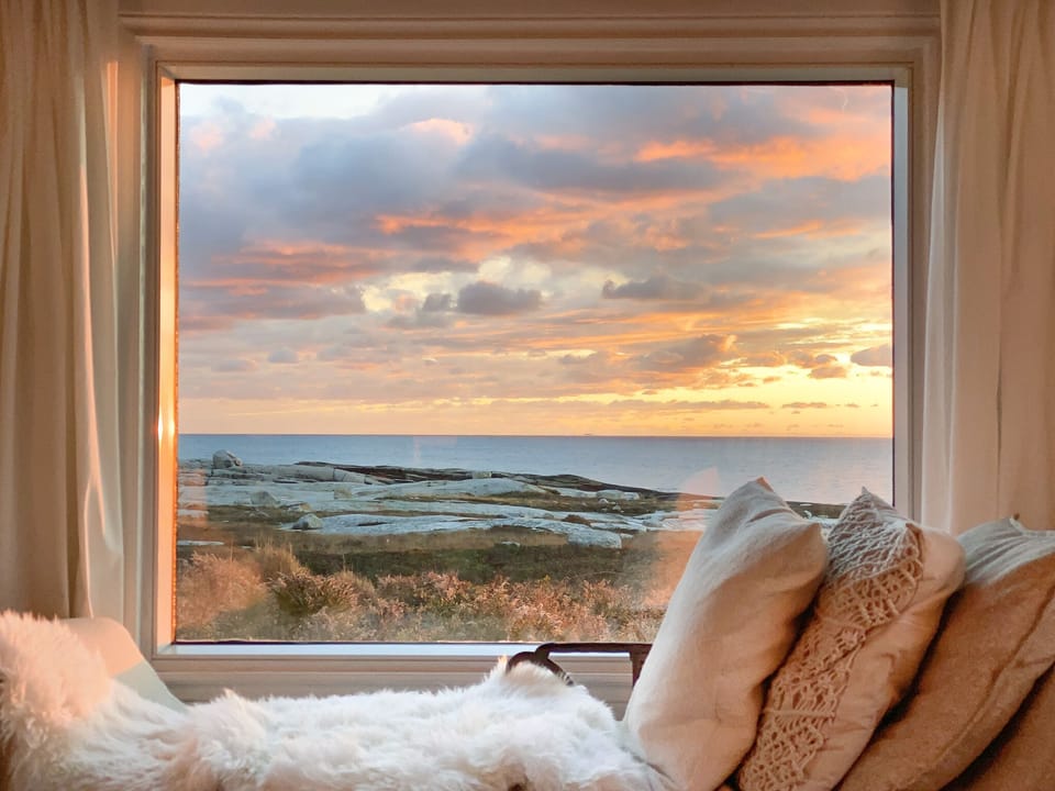 View from West window.