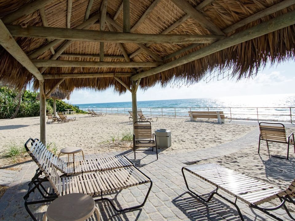 View from tiki hut NE to ocean