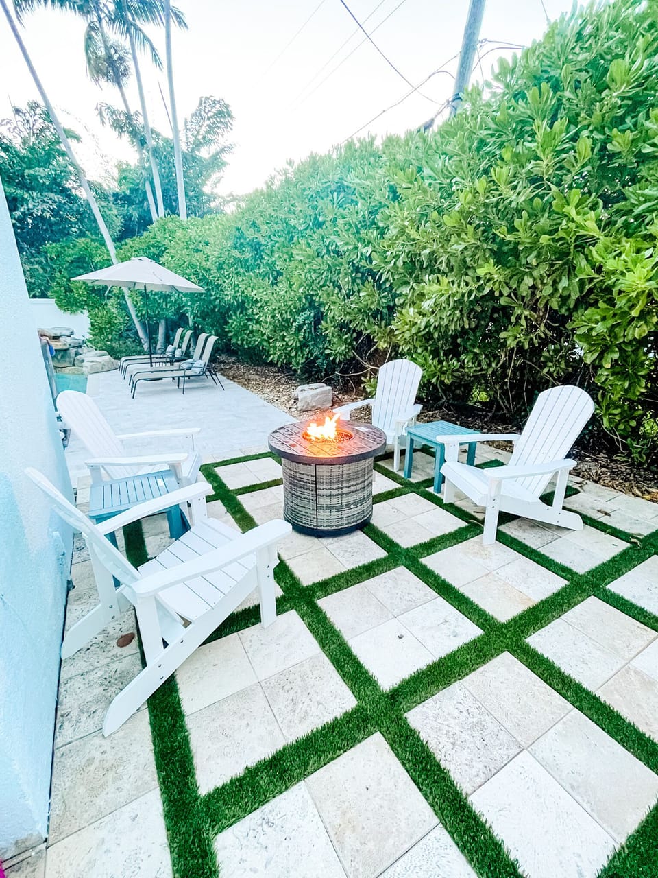 Relaxing Fire Pit Area.
