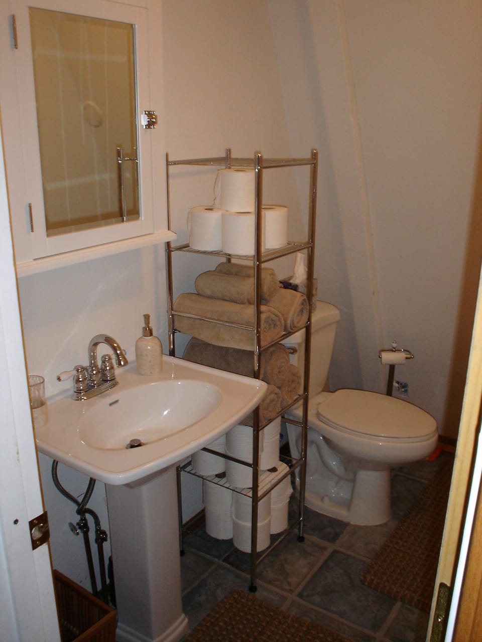 Half bath on first floor