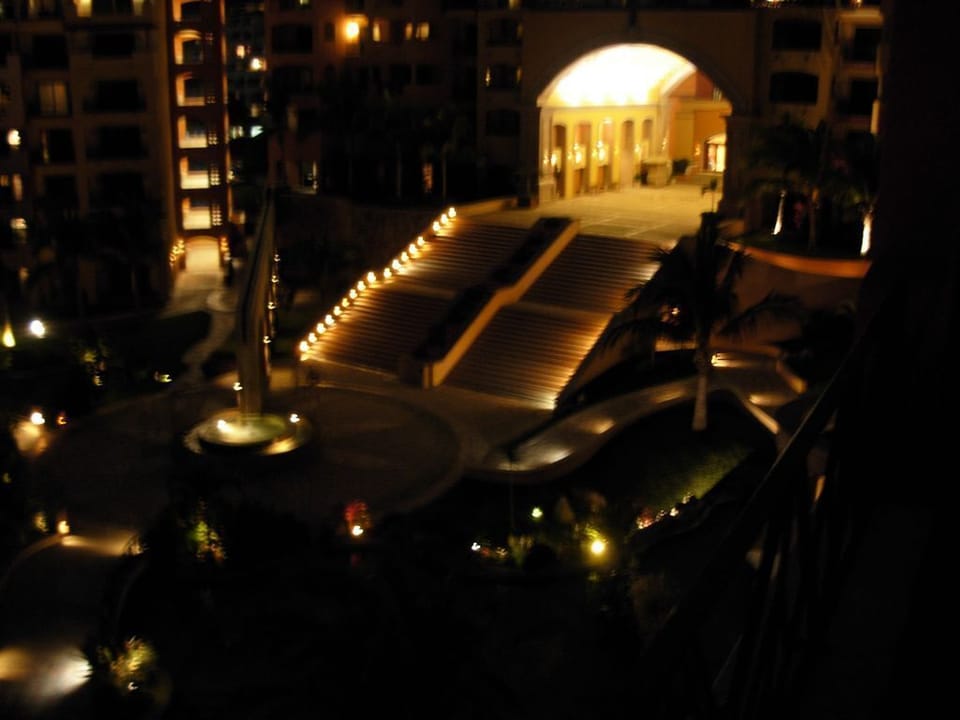 Night Time at Playa Grande to the lobby