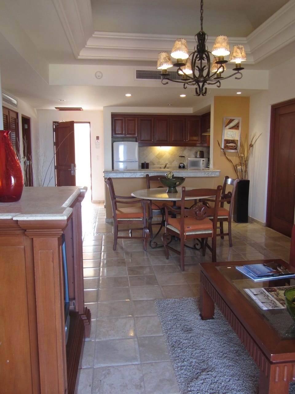 View from LR to the Kitchen