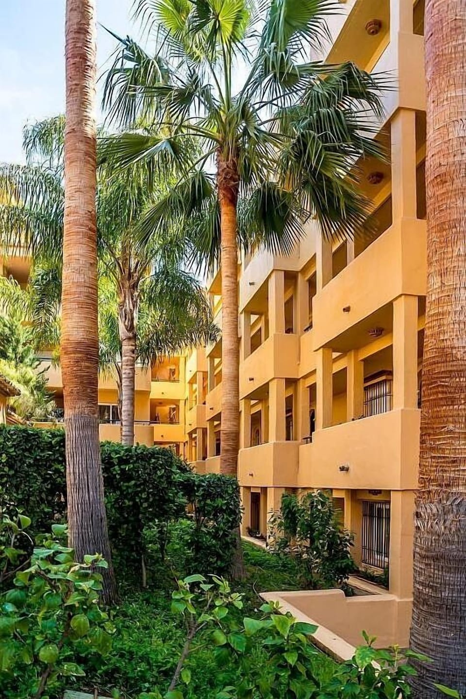Corridor to front door of apartment