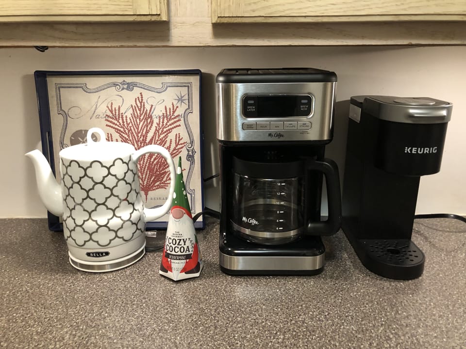 all your warm drink needs including keurig, drip and french press coffee makers