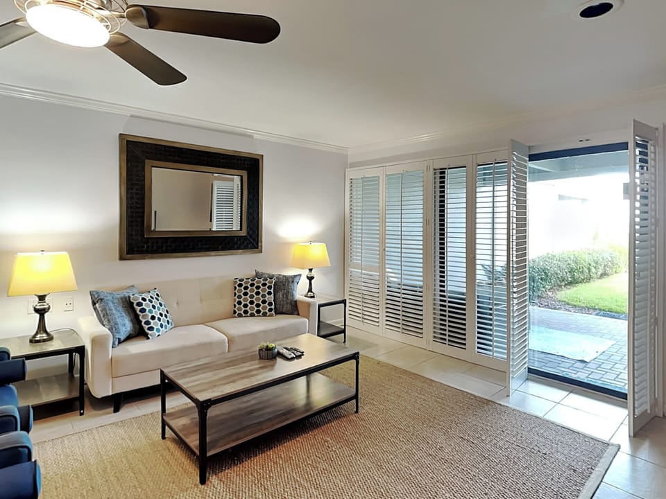 Living Room - Patio Access + TV