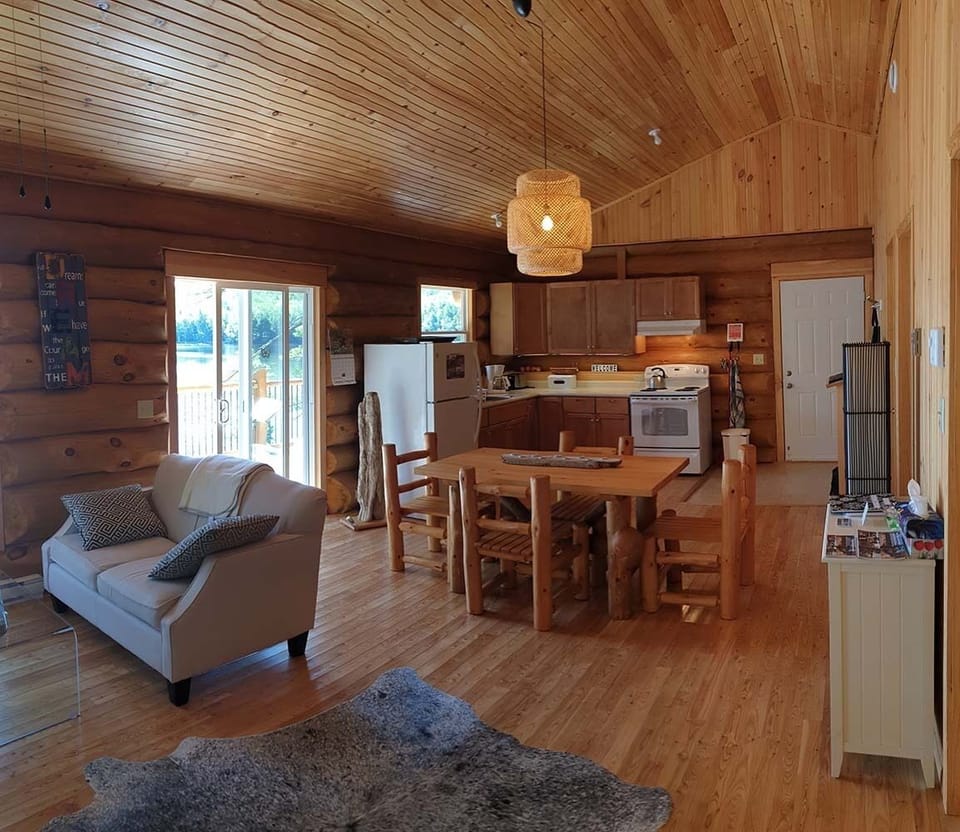 dining and kitchen