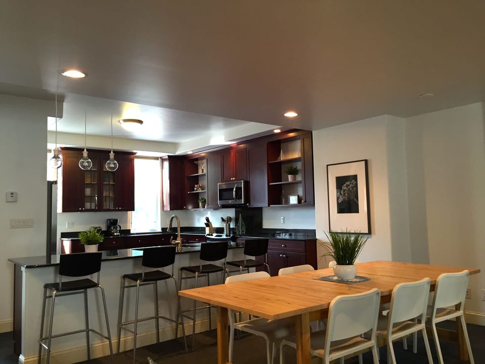 Kitchen and Dining Area