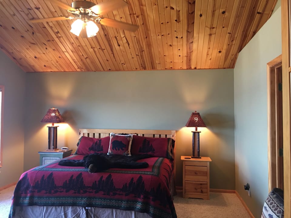 Master bedroom top floor