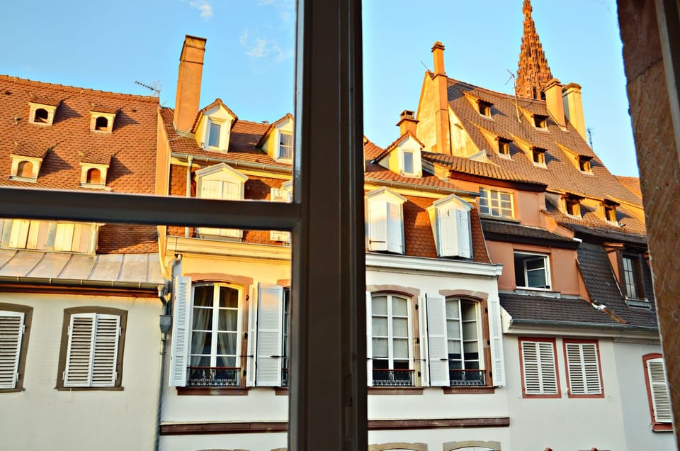 city view from the living room